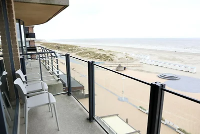 Appartement in Nieuwpoort met zeezicht