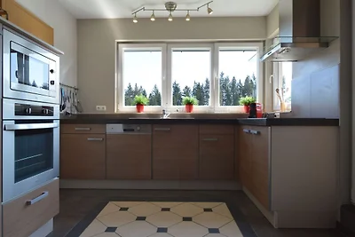 Luxusapartment mit Sauna über einem See