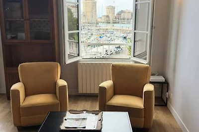 Appartement in La Rochelle bij de haven