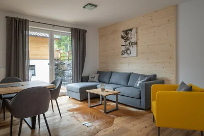 Ski-in-Chalet mit Hot Pot und Sauna