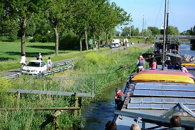 Gemütliches Boot in Westhoek am See