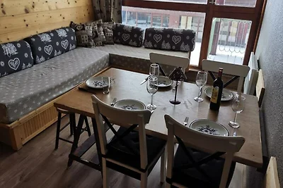 Zweizimmerwohnung für 5 Personen, Schneefront