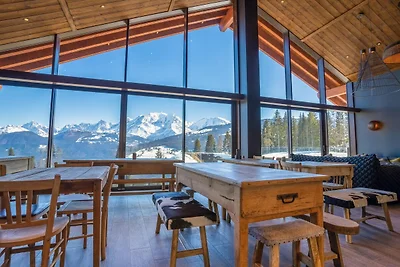 Alpenurlaub mit Blick auf den Mont-Blanc