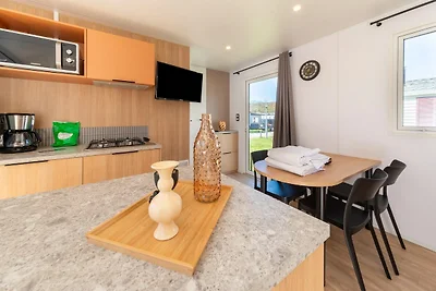 Premium-Wohnwagen in Érezée mit Terrasse