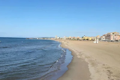 Strandapartment mit Außenbereich