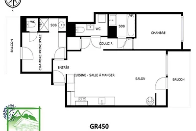 Ferienwohnung im Dorfzentrum in der Nähe des...