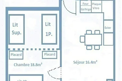 Apartment in Aussois in der Nähe der Skilifte