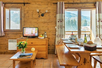 Ferienwohnung mit Balkon im Grand Massif