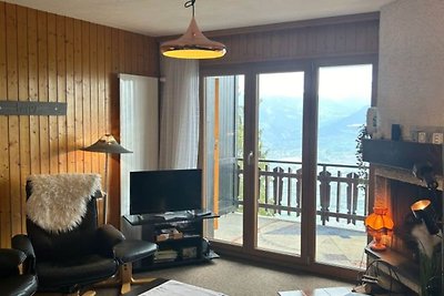 Appartement in Veysonnaz met privézwembad