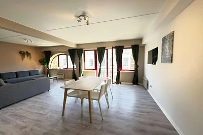 Apartment in Antwerpen mit Gartenblick