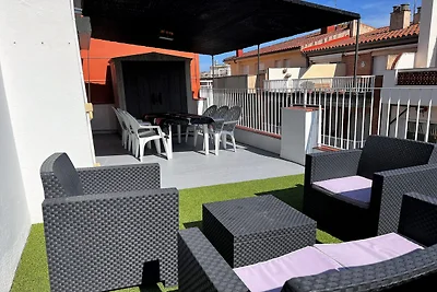 Apartment für 6 Personen nahe Meeresstrand