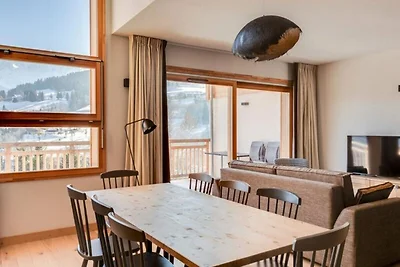 Apartment in Combloux mit Blick auf den Mont...