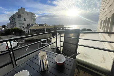 Wohnung am Strand mit Meerblick