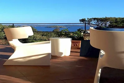Villa con piscina e vista Costa Smeralda