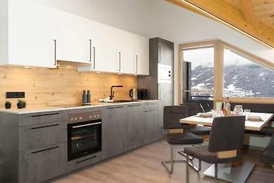 Panoramisch uitzicht appartement Kaunergrat
