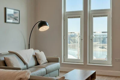 Appartement met uitzicht op Towan Beach.