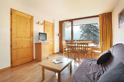 Rustikales Studio in Gebiet nahe Skilift