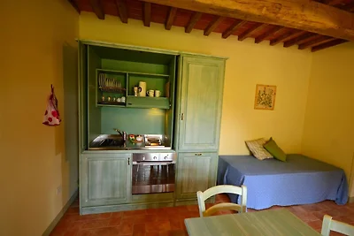 Wohnung in Anghiari mit Garten
