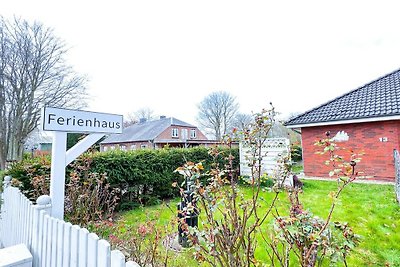 Flens-Fördehaus aan het strand van de Baltisc...