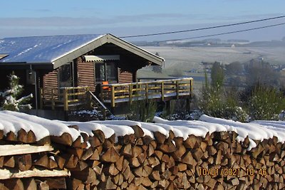 Knus chalet in Tenneville met een privébos va...