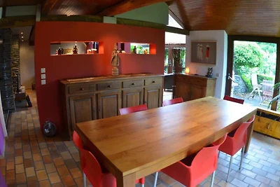 Ferienhaus mit Sauna und Garten in der Nähe v...