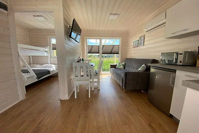 Ferienhäuser, Terrasse, 2 Schlafzimmer, Dąbki