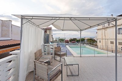 Apartment in Villa mit Swimmingpool