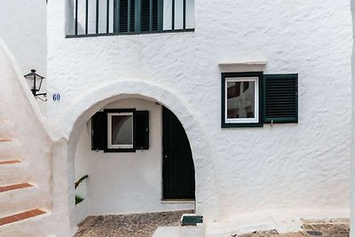Ferienhaus in Binibeca Vell mit Meerblick
