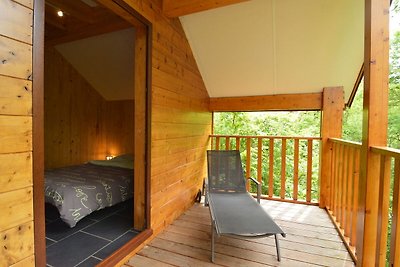 Comfortabel modern chalet, met houten...