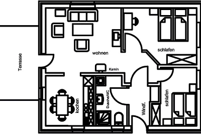 Casa vacanze indipendente nella Bruchttal