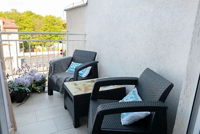 Maisonette-Wohnung in Strandnähe, Pobierowo