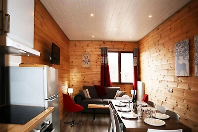 Wohnung in Les Orres mit Blick auf das Tal