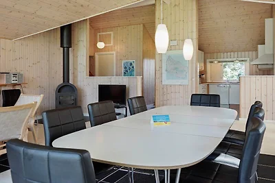 Ferienhaus mit Sauna am Strand