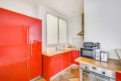 Ruim appartement met 1 slaapkamer en 4 plaats...
