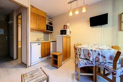 Wohnung in Les Menuires mit Ski-Zugang