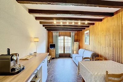 Ferienwohnung in Les Gets mit Bergblick