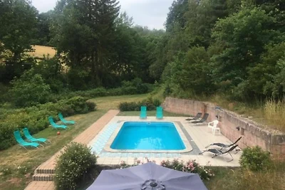 Casa vacanze con piscina privata a Vidochov