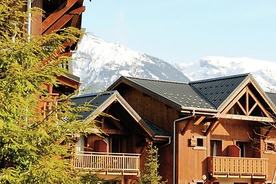 Ferienwohnung mit Balkon im Grand Massif