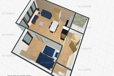 Studiohütte für 4/5 Personen - LES AOLLETS - ...