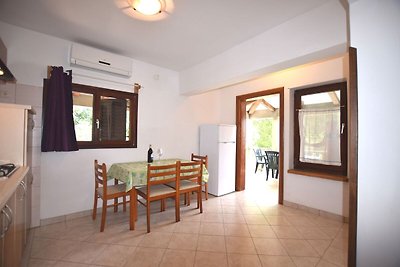Wohnung in einem Ferienhaus mit privatem Pool