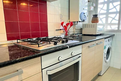 Licht appartement met toegang tot het strand