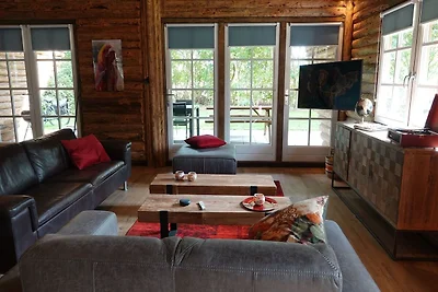 Ferienhaus mit überdachter Terrasse