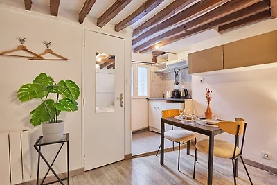 Elegante studio in het centrum van Parijs