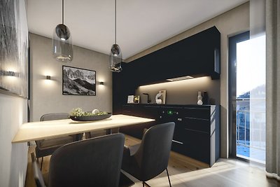 Moderne Ferienwohnung mit Balkon