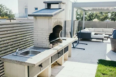 Villa in Novigrad met zwembad