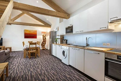 Ferienwohnung über 2 Etagen mit Bergblick