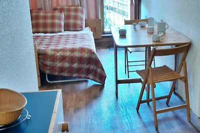 Studio für 4 Personen am Fuße der Pisten