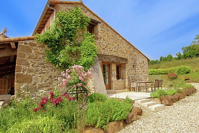 Casa rural con estudio con piscina...