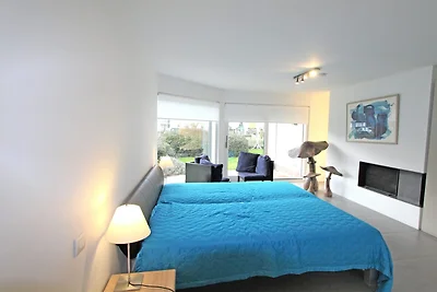 Wohnung in einer Villa mit Garten