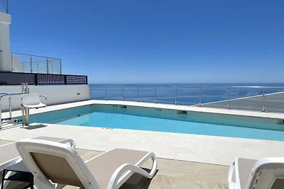Wohnung in Nerja mit Meerblick und Pool